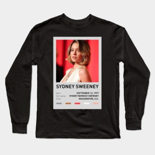 Sydney Sweeney Long Sleeve T-Shirt